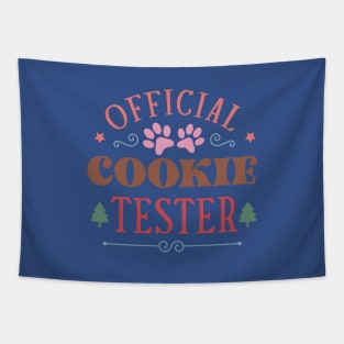 Official Cookie Tester - Merry Dogmas Tapestry