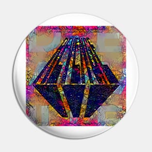 Abstract Revenge of the Dreamers III Pin