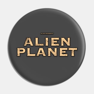 Alien Planet - Logo Pin