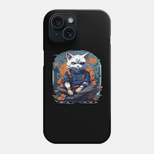 forest cat Phone Case