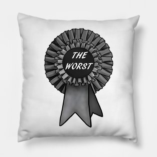 The Worst Rosette Pillow