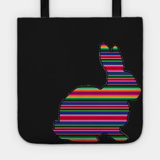 Serape Show Rabbit - NOT FOR RESALE WITHOUT PERMISSION Tote