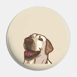 Dog - Cleo White Lab Pin