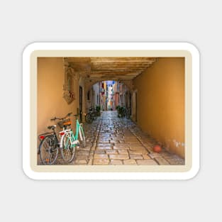 Covered Passageway in Rovinj, Croatia Magnet