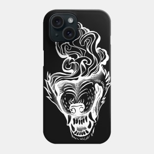 Up in smoke - white Phone Case