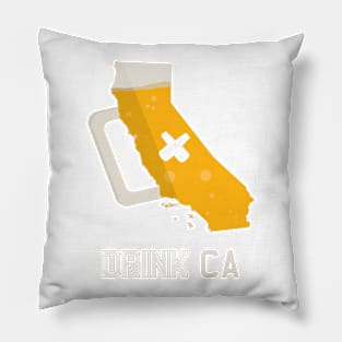 Drink California Pillow