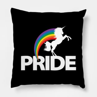 Awesome Pride Unicorn Pillow