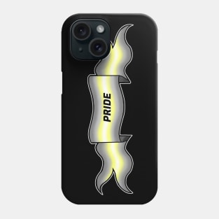 demigender pride banner Phone Case