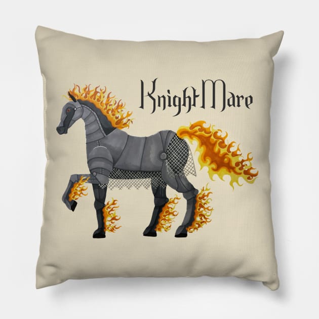 KnightMare Light Pillow by Jaq of All
