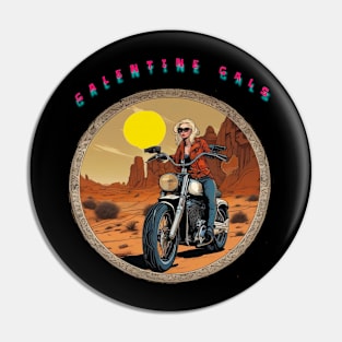 Galentines gal under the hot desert sun Pin