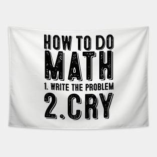 how to do math funny quote Tapestry