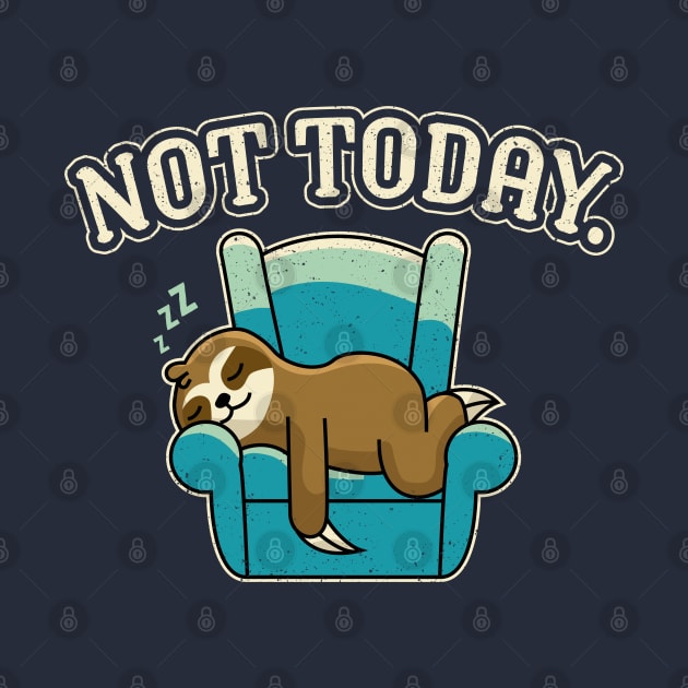 Not today sloth by VinagreShop