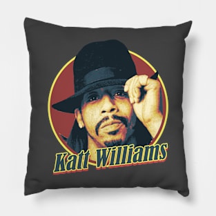 Katt Williams Retro Pillow