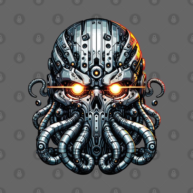 Biomech Cthulhu Overlord S01 D30 by Houerd