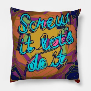 Runner, Let’s do this motivation quote Pillow