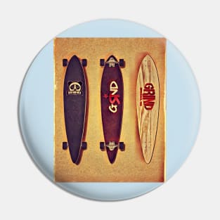 Grind Long Boards Pin