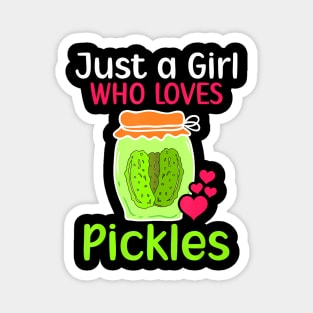 Pickle Cucumber Magnet