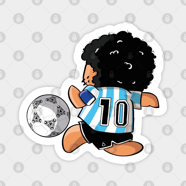 Diego Maradona Seleccion Argentina Magnet by llote