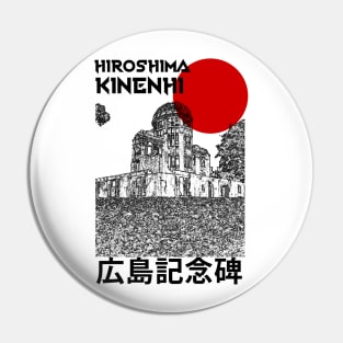 Hiroshima memorial Pin