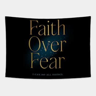 Faith Over Fear Tapestry