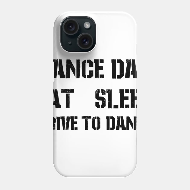 Dance Dad Funny Fathers Day Gift Phone Case by chrizy1688