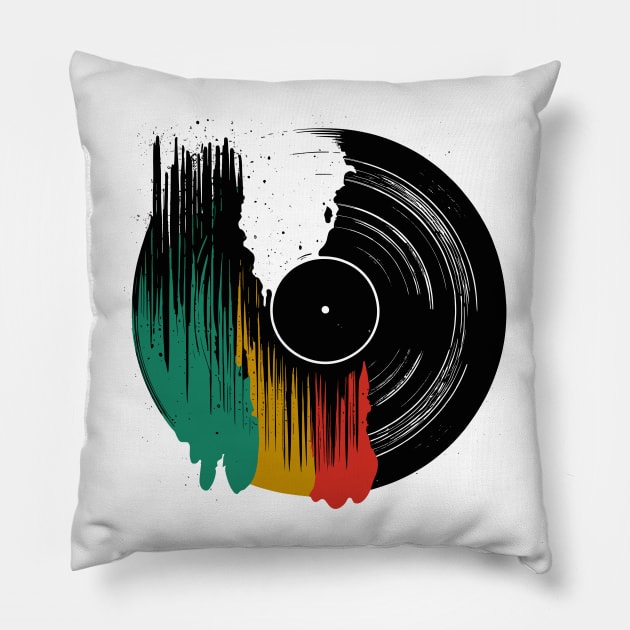 Vinyl Record Pillow by DragonDream