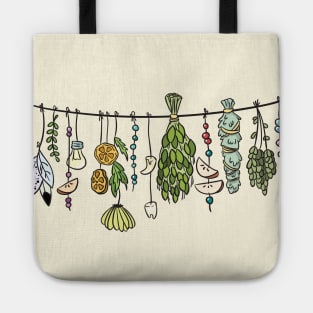 Witch Herbs Tote