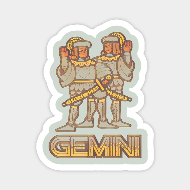 Gemini Magnet by TeeLabs