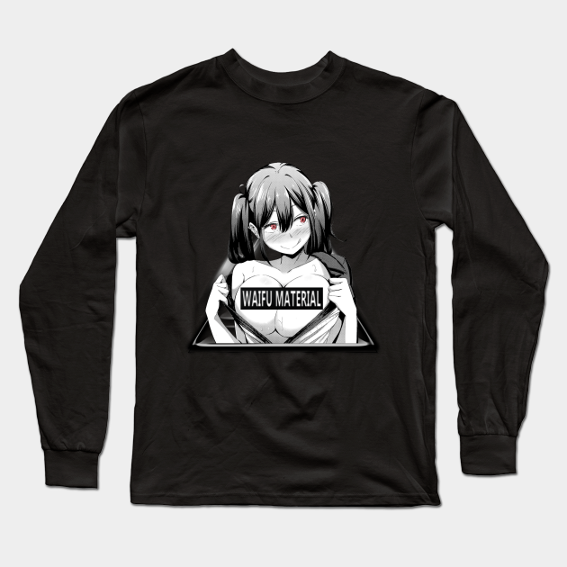 Sad Girl Anime Manga Senpai Hentai Ahegao Cosplay Langarmshirt Sad Girl Anime Manga Senpai Hentai Ahegao Cosplay Langarmshirt