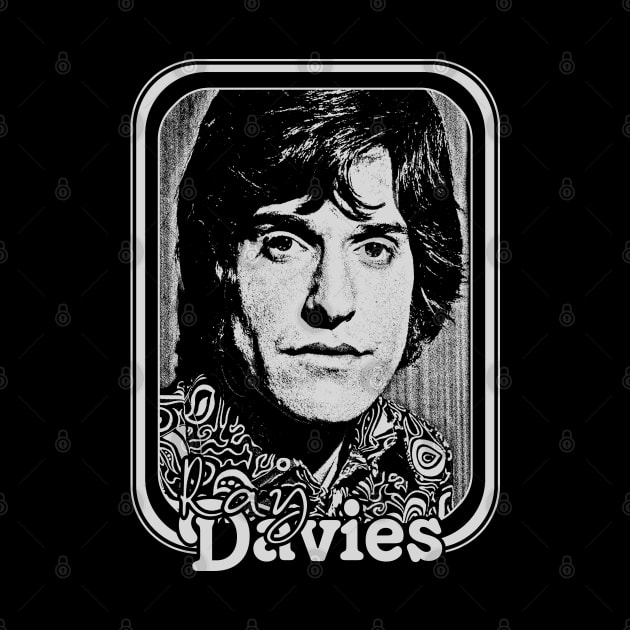 Ray Davies / Retro Style Fan Art Design by DankFutura