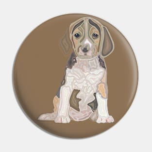 dog drawing full color Pin