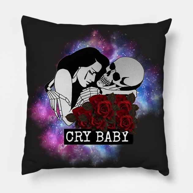 Cry Baby Pillow by Arwa