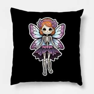 Skeleton Fairy 1 Pillow