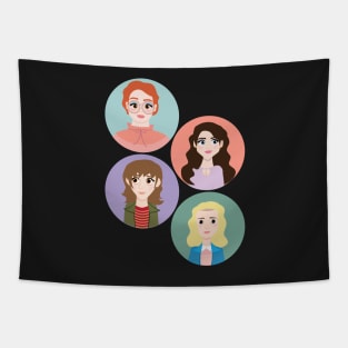 Stranger Gals Tapestry