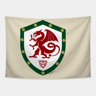 Wales Crest Tapestry