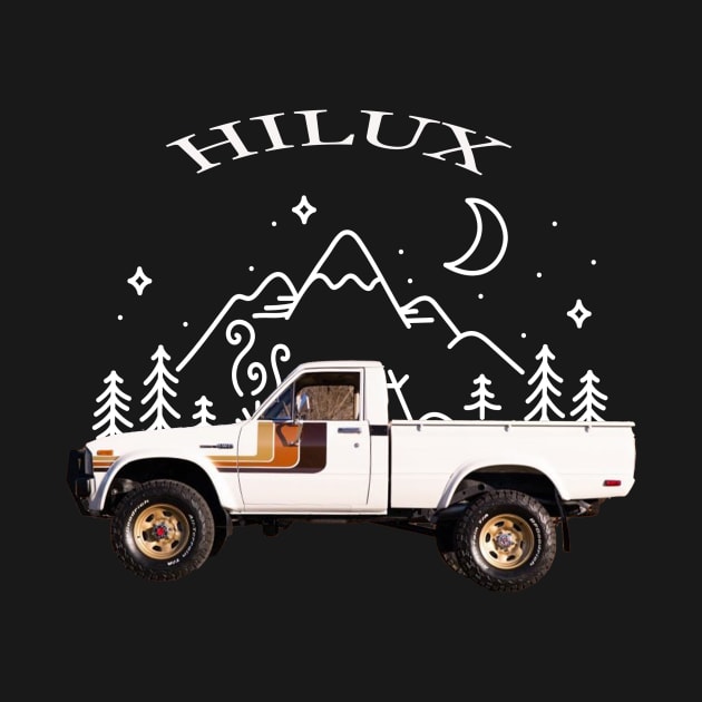 TOYOTA HILUX T-SHIRT by Cult Classics