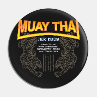 Muay Thai Fighter Pin