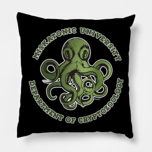 Cthulhu Tee- Cryptozoology Dept. Pillow