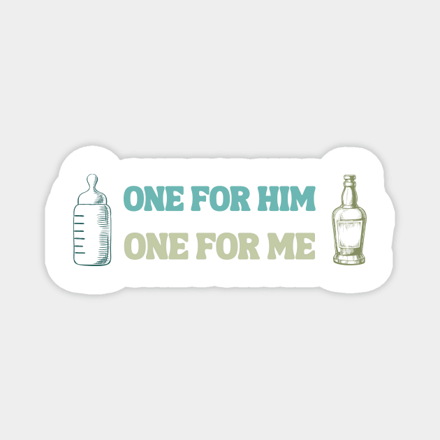 Whisky Dad Shirt Magnet by MaltyShirts