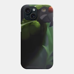 Green Jungle Bird Phone Case