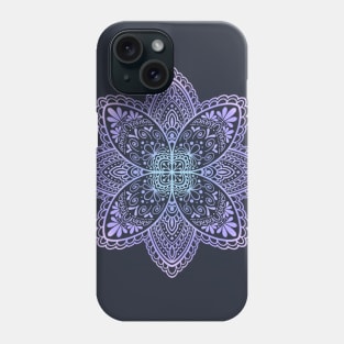 Playful Mandala in Purple Phone Case