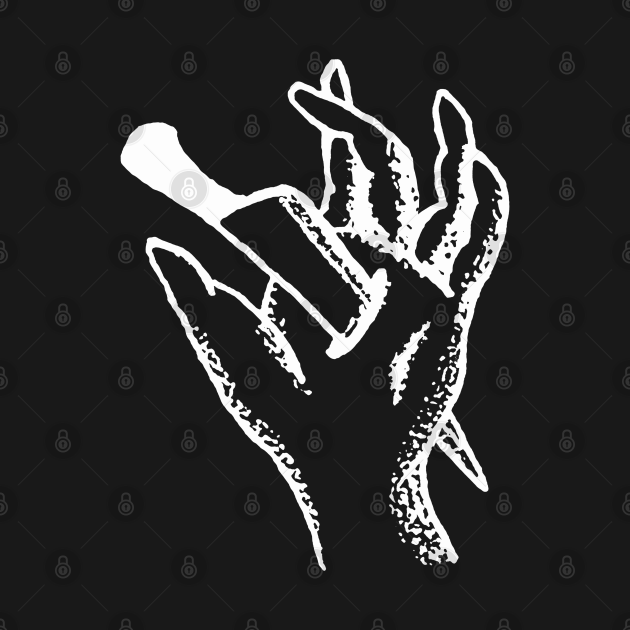 Knife through Hand image. Carmy tattoo on the Bear The Bear TShirt