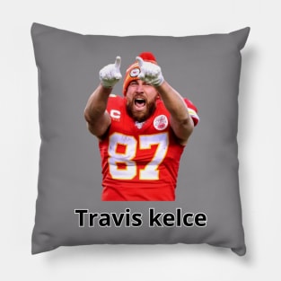 travis kelce kansas city chiefs footbal Pillow