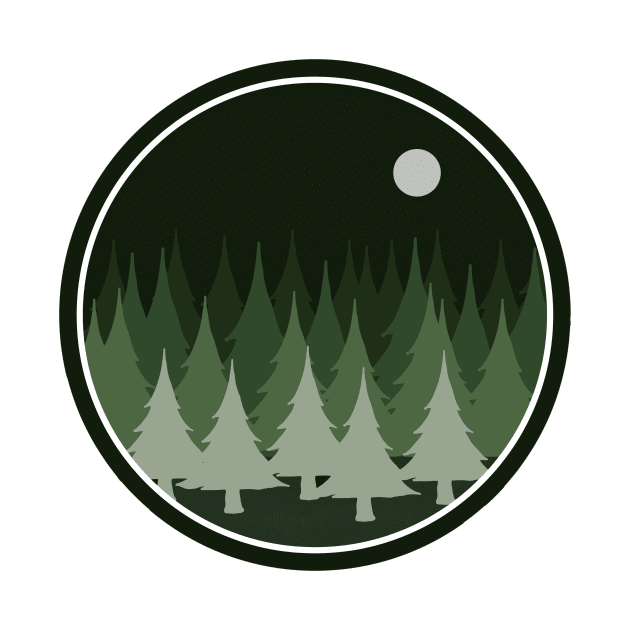 Forest Green Mountian Patch by Rosemogo