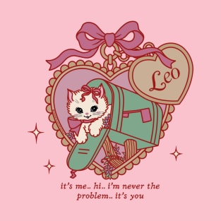 leo sassy vintage kitty T-Shirt