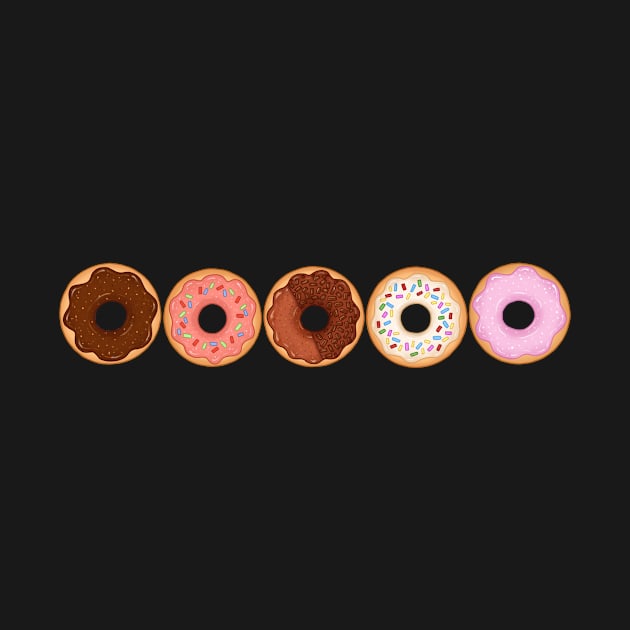 Bunch of Donuts by MidaDesigns1