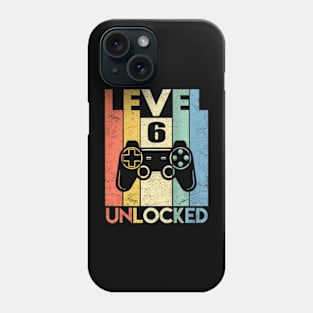 Kids Level 6 Video  6th Birthday Phone Case