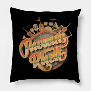 Tour Music Designs Vintage Retro - Thomas Rhett Pillow