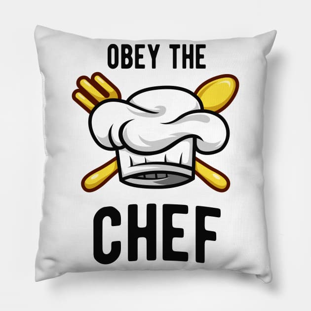 Cook Funny Saying Cook Kitchen Fun Pillow by Foxxy Merch