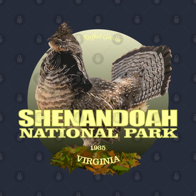 Shenandoah National Park (ruffed grouse) by grayrider